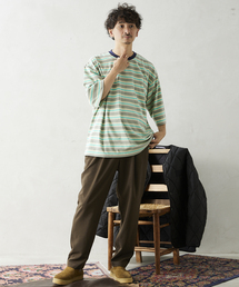 JOURNAL STANDARD relume | 【Allen A / アレンエー】別注 マルチボーダー半袖Tシャツ(Tシャツ/カットソー)