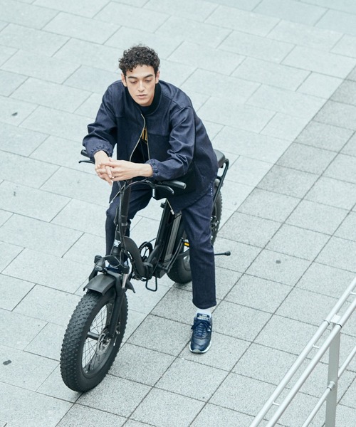 NUMERALS（ヌメラルズ）の「[NUMERALS/URBAN FIT]スリムデニム（デニムパンツ・メンズ・ネイビー/ブラック・MEDIUM/LARGE）」の4枚目の写真