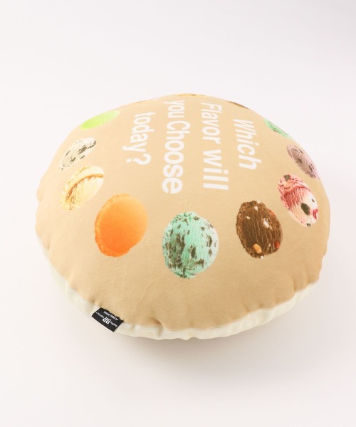 GLOBAL WORK(グローバルワーク)の「サーティワン/プリントモチモチクッション/285472(クッション/クッションカバー・レディース・ホワイト/ミント/ライトベージュ・FREE)」の14枚目の写真