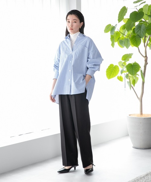 LOWRYS FARM（ローリーズファーム）の「ベルトヒールミュール　353638（サンダル・レディース・ブラック/アイボリー・MEDIUM/LARGE）」の16枚目の写真