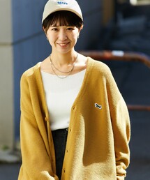 TOWNCRAFT | TOWN CRAFT/タウンクラフト The FOX ニットカーディガン/ワンポイント/カーディガン(カーディガン/ボレロ)