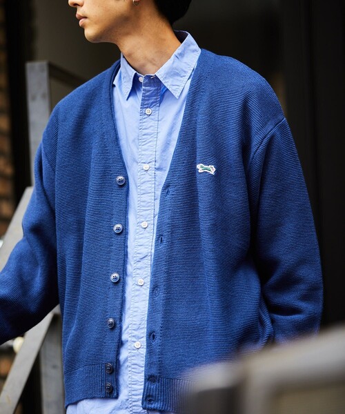 TOWN CRAFT カーディガン タウンクラフト M TOWNCRAFT（タウンクラフト）】SHAGGY SOLID CARDIGAN