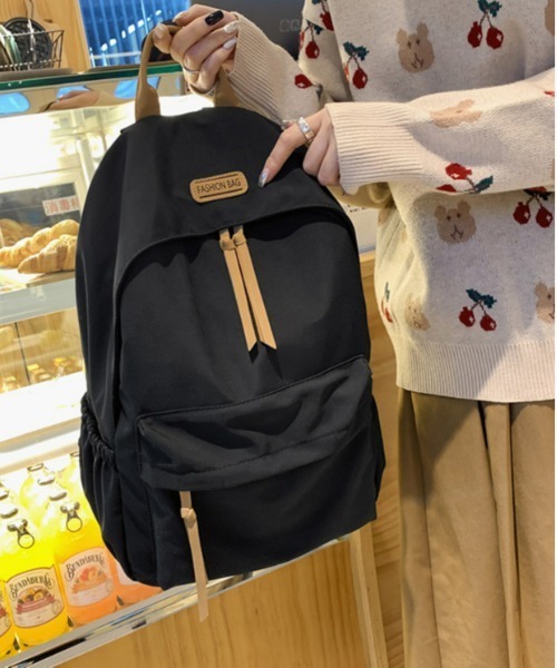 gossip!ロサンゼルス(ゴシップロサンゼルス)の「ナイロン バックパック/リュック(バックパック/リュック・レディース・ホワイト/ブラック/ブラック系その他・FREE)」の10枚目の写真