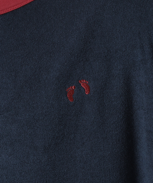 HANGTEN（ハンテン）の「【HANG TEN/ハンテン×JOURNAL STANDARD】別注 リンガーTシャツ（Tシャツ/カットソー・メンズ・ネイビー/グリーン/ウッド/ホワイト系その他/ブラウン/ブルー・MEDIUM/LARGE）」の19枚目の写真