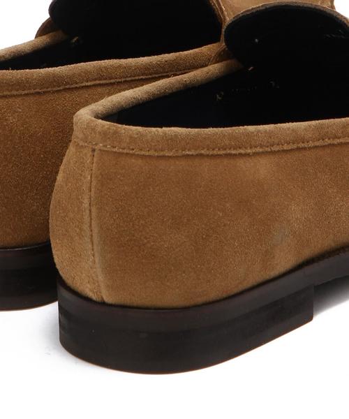 ブラウン スエード ローファー　Beauty＆Youth BEAUTY&YOUTH UNITED ARROWS（ビューティーアンドユース