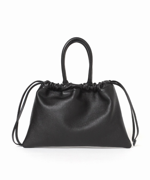 Noble(ノーブル)の「《追加》【ch!iii】SQUEEZ CLUTH バッグ(ハンドバッグ・レディース・ベージュ/ホワイト/ブラック・FREE)」の6枚目の写真