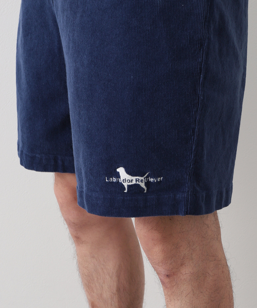 417 EDIFICE(フォーワンセブンエディフィス)の「【Labrador Retriever / ラブラドールリトリーバー】コーデュロイ ショーツ(その他パンツ・メンズ・ホワイト/ベージュ/ネイビー・MEDIUM/LARGE)」の13枚目の写真