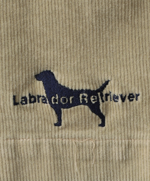 417 EDIFICE(フォーワンセブンエディフィス)の「【Labrador Retriever / ラブラドールリトリーバー】コーデュロイ ショーツ(その他パンツ・メンズ・ホワイト/ベージュ/ネイビー・MEDIUM/LARGE)」の15枚目の写真