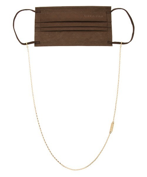 ALEXIA STAM（アリシアスタン）の「Mask Chain /マスクチェーン（マスク・レディース・ゴールド・FREE）」の4枚目の写真