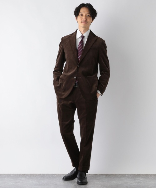 GLOBAL WORK(グローバルワーク)の「コーデュロイパンツ/Salon de GW/298689(スラックス・メンズ・ライトグレー/ブラウン・SMALL/MEDIUM/LARGE/X-LARGE)」の18枚目の写真