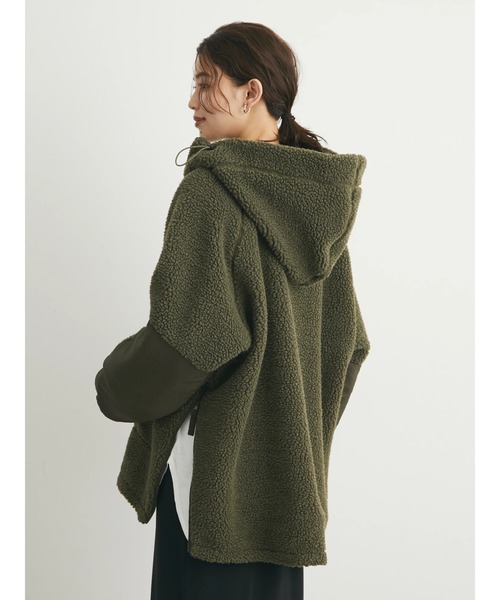 archivio グリーン ハーフジップアウター archivio グリーン ハーフジップアウター