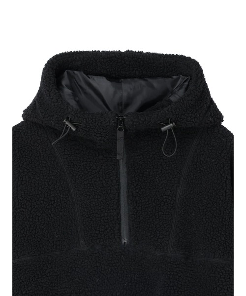 Green Parks（グリーンパークス）の「ハーフジップボアブルゾン