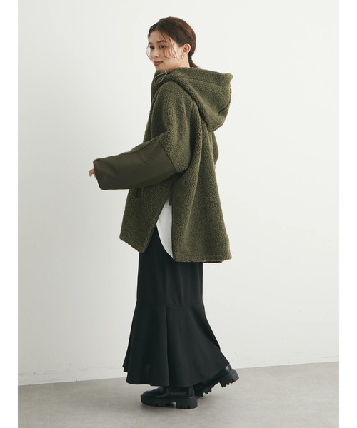 archivio グリーン ハーフジップアウター archivio グリーン ハーフジップアウター