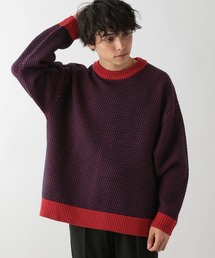 ジガラニットクルーネック