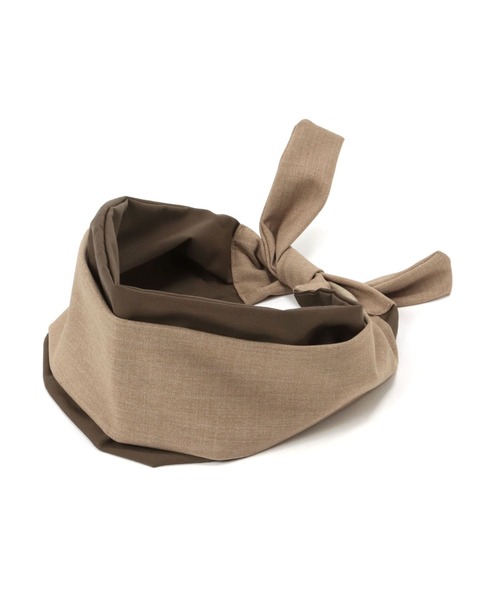 studio CLIP（スタディオクリップ）の「マルチWAY2カラーヘアバンド（ヘアバンド・レディース・ブラック/ネイビー/ブラウン・FREE）」の3枚目の写真