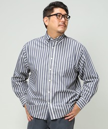 シルキー ストライプ シャツ