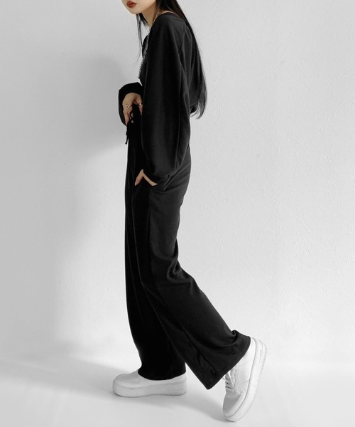 LVEU.(ラブユ.)の「Layered cardigan 3-piece set / レイヤードカーディガン3点セット(セットアップ・レディース・ブラック・FREE)」の3枚目の写真