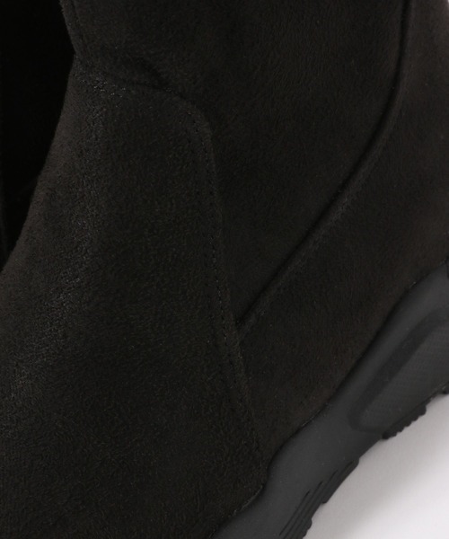 GLOBAL WORK（グローバルワーク）の「エアかる撥水スニーカーブーツ/165032（ブーツ・レディース・ブラック×ホワイト/ベージュ/ブラック・MEDIUM/LARGE）」の9枚目の写真