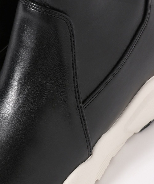 GLOBAL WORK（グローバルワーク）の「エアかる撥水スニーカーブーツ/165032（ブーツ・レディース・ブラック×ホワイト/ベージュ/ブラック・MEDIUM/LARGE）」の10枚目の写真