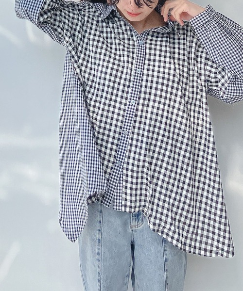 AS KNOW AS plus（アズノゥアズプラス）の「♪イレギュラーヘムMIXチュニック（チュニック・レディース・グリーン系その他/チャコールグレー/ベージュ系その他/ブラック系その他/ブラック系その他2/ブラック系/ブルー系/ブラック系1/ベージュ系その他2/グレー系その他/ブルー系1/グリーン系/ブラック系2/ライトグリーン系/ブルー系2/ブラック系3/ベージュ系その他3/グリーン系その他3/ライトグリーン系1/ダークブルー/サックスブルー系4/ブルー系4/ブラック系4/イエロー系/ホワイト系その他/ベージュ系その他4/グレー系その他2/ブラック系その他3/ブルー系その他/イエロー系1/ブルー系5/ホワイト系・FREE）」の7枚目の写真