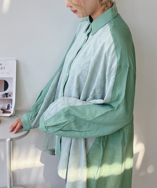 AS KNOW AS plus（アズノゥアズプラス）の「♪イレギュラーヘムMIXチュニック（チュニック・レディース・グリーン系その他/チャコールグレー/ベージュ系その他/ブラック系その他/ブラック系その他2/ブラック系/ブルー系/ブラック系1/ベージュ系その他2/グレー系その他/ブルー系1/グリーン系/ブラック系2/ライトグリーン系/ブルー系2/ブラック系3/ベージュ系その他3/グリーン系その他3/ライトグリーン系1/ダークブルー/サックスブルー系4/ブルー系4/ブラック系4/イエロー系/ホワイト系その他/ベージュ系その他4/グレー系その他2/ブラック系その他3/ブルー系その他/イエロー系1/ブルー系5/ホワイト系・FREE）」の20枚目の写真