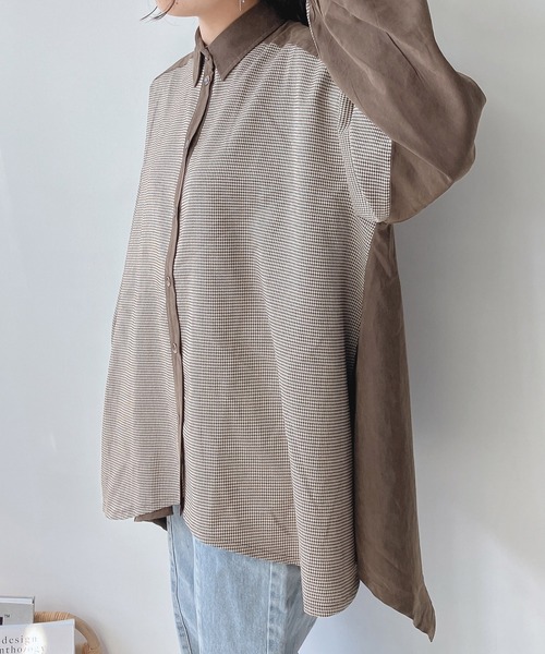 AS KNOW AS plus（アズノゥアズプラス）の「♪イレギュラーヘムMIXチュニック（チュニック・レディース・グリーン系その他/チャコールグレー/ベージュ系その他/ブラック系その他/ブラック系その他2/ブラック系/ブルー系/ブラック系1/ベージュ系その他2/グレー系その他/ブルー系1/グリーン系/ブラック系2/ライトグリーン系/ブルー系2/ブラック系3/ベージュ系その他3/グリーン系その他3/ライトグリーン系1/ダークブルー/サックスブルー系4/ブルー系4/ブラック系4/イエロー系/ホワイト系その他/ベージュ系その他4/グレー系その他2/ブラック系その他3/ブルー系その他/イエロー系1/ブルー系5/ホワイト系・FREE）」の14枚目の写真