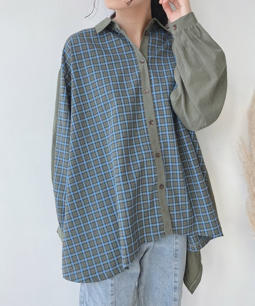 AS KNOW AS plus（アズノゥアズプラス）の「♪イレギュラーヘムMIXチュニック（チュニック・レディース・グリーン系その他/チャコールグレー/ベージュ系その他/ブラック系その他/ブラック系その他2/ブラック系/ブルー系/ブラック系1/ベージュ系その他2/グレー系その他/ブルー系1/グリーン系/ブラック系2/ライトグリーン系/ブルー系2/ブラック系3/ベージュ系その他3/グリーン系その他3/ライトグリーン系1/ダークブルー/サックスブルー系4/ブルー系4/ブラック系4/イエロー系/ホワイト系その他/ベージュ系その他4/グレー系その他2/ブラック系その他3/ブルー系その他/イエロー系1/ブルー系5/ホワイト系・FREE）」の18枚目の写真