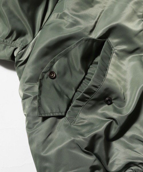 ROOPTOKYO（ループトウキョウ）の「VA MA-1 USAF JACKET ジャケット（MA-1・メンズ・オリーブ・L）」の10枚目の写真