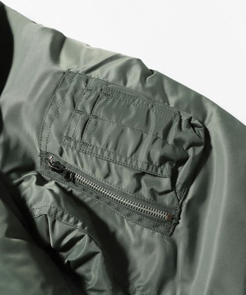 ROOPTOKYO（ループトウキョウ）の「VA MA-1 USAF JACKET ジャケット（MA-1・メンズ・オリーブ・L）」の9枚目の写真