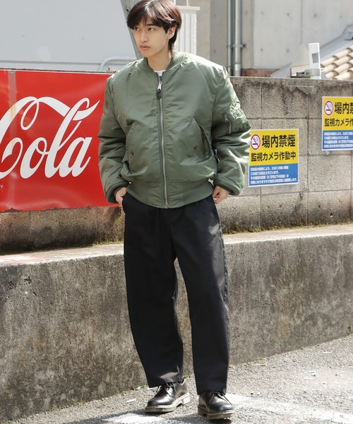 ROOPTOKYO（ループトウキョウ）の「VA MA-1 USAF JACKET ジャケット（MA-1・メンズ・オリーブ・L）」の3枚目の写真