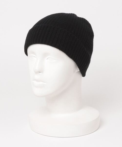 Johnstons of Elgin（ジョンストンズオブエルガン）の「Johnstons / カシミヤニットキャップ（ニットキャップ/ビーニー・メンズ・チャコールグレー/ライトグレー/ブラック/ネイビー・FREE）」の6枚目の写真