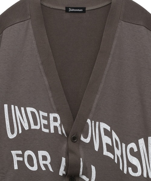 Undercoverism（アンダーカバイズム）の「UI1C4903（ニット/セーター・メンズ・ブラック/ダークグレー・3/4/2）」の4枚目の写真