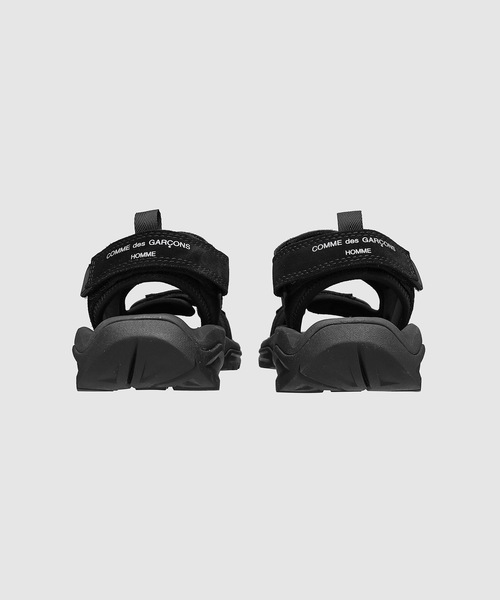 COMME des GARÇONS HOMME ブラックスポーツサンダル COMME des GARCONS HOMME [ コムデギャルソン オム] レザー