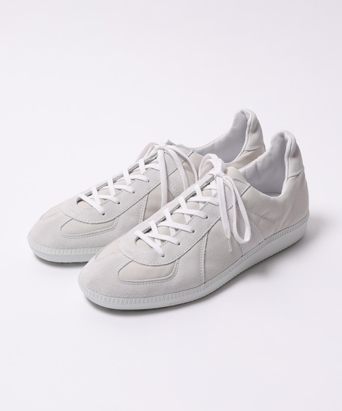 REPRODUCTION OF FOUND(リプロダクションオブファウンド)の「【別注】《REPRODUCTION OF FOUND / リプロダクション オブ ファウンド》GERMAN TRAINER WHITE STONE/WHITE SOLE(スニーカー・メンズ・ホワイト・41/42/43)」の8枚目の写真