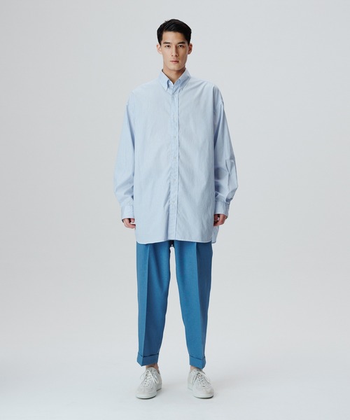 REPRODUCTION OF FOUND(リプロダクションオブファウンド)の「【別注】《REPRODUCTION OF FOUND / リプロダクション オブ ファウンド》GERMAN TRAINER WHITE STONE/WHITE SOLE(スニーカー・メンズ・ホワイト・41/42/43)」の15枚目の写真