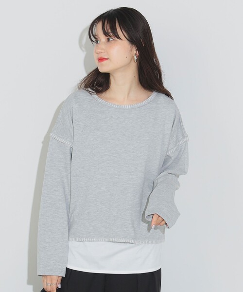 BEAMS HEART（ビームスハート）の「刺繍プルオーバー タンク