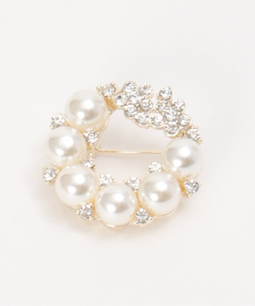 ikka(イッカ)の「【フォーマル対応】ブローチ 23(ブローチ/コサージュ・レディース・ホワイト/オフホワイト/ライトグレー/シルバーグレー/スモークグレー/グレー/チャコールグレー/ダークグレー・FREE)」の15枚目の写真