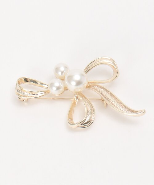 ikka(イッカ)の「【フォーマル対応】ブローチ 23(ブローチ/コサージュ・レディース・ホワイト/オフホワイト/ライトグレー/シルバーグレー/スモークグレー/グレー/チャコールグレー/ダークグレー・FREE)」の18枚目の写真