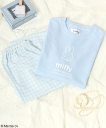 Miffy（ ミッフィー）の「miffy（ミッフィー）キャラクタープリントロンTセットアップパジャマ/ルームウェア レディース（ルームウェア/パジャマ）」
