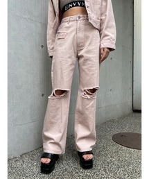 ENVYM | ダメージCOLORPT(その他パンツ)
