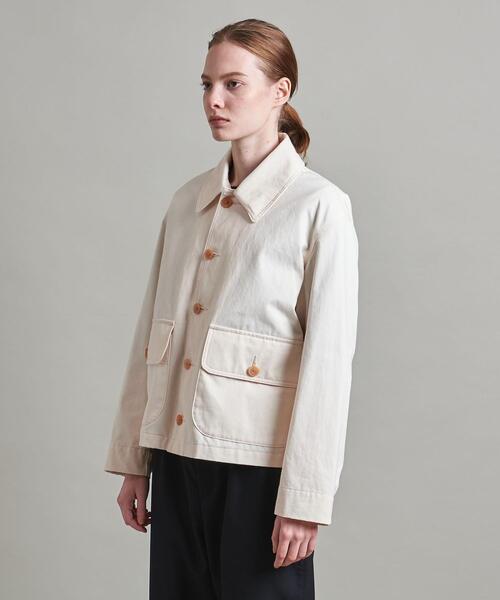 LOEFF（ロエフ）の「＜LOEFF＞TENT CLT ハンティングジャケット UNISEX（ブルゾン・メンズ・オフホワイト・1/2/0）」の11枚目の写真