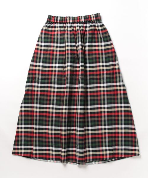 Arnold Palmer（アーノルドパーマー）の「パーマー チェック スカート（スカート・レディース・ネイビー/ベージュ・L/M/S）」の3枚目の写真