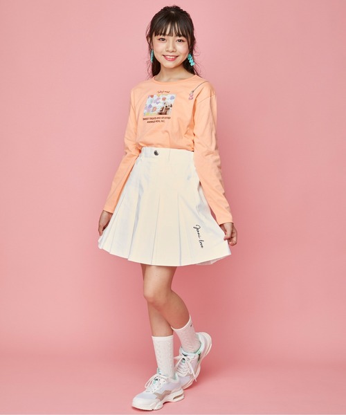 JENNI love(ジェニィラブ)の「ボックスプリーツスカパン(その他パンツ・キッズ・ベージュ/オフホワイト/ブラック・130cm/140cm/150cm/160cm)」の11枚目の写真