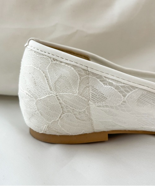 apres jour clair（アプレジュールクレア）の「【apres jour clair】レースパンプス【ZOZOTOWN限定アイテム】（パンプス・レディース・ベージュ/オフホワイト・LARGE/SMALL/MEDIUM/X-LARGE）」の4枚目の写真