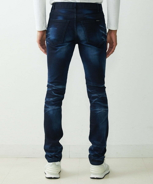 MICHEL KLEIN HOMME (ミッシェルクランオム)の「《日本製》ディープブルーデニムパンツ(デニムパンツ・メンズ・ネイビー/ブルー・MEDIUM/LARGE/X-LARGE)」の11枚目の写真