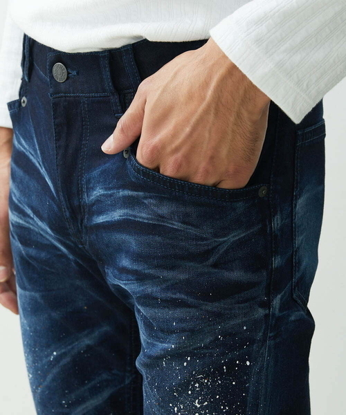MICHEL KLEIN HOMME (ミッシェルクランオム)の「《日本製》ディープブルーデニムパンツ(デニムパンツ・メンズ・ネイビー/ブルー・MEDIUM/LARGE/X-LARGE)」の14枚目の写真