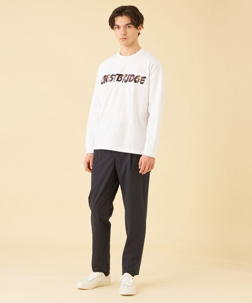 CB CRESTBRIDGE（シービークレストブリッジ）の「レイヤーチェックロゴグラフィックロンT（Tシャツ/カットソー・メンズ・ブラック/オフホワイト・XL/L/M）」の11枚目の写真