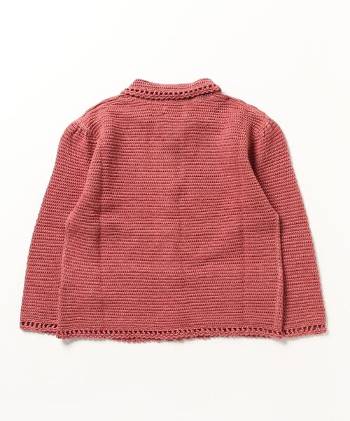 極美品】RRL リネンコットン ポインテール カーディガン ブルー 【公式