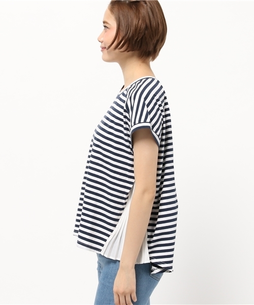 OUTLET(アウトレット)の「【Ciaopanic】サイドプリーツTee(Tシャツ/カットソー・レディース・その他1・FREE)」の2枚目の写真