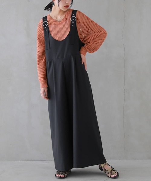 n'OrLABEL（ノアールレーベル）の「【廃盤】『前後2wayメッシュドルマンニット』（ニット/セーター・レディース・オレンジ/ネイビー/ライトグリーン/ナチュラル/ブラック・FREE）」の17枚目の写真